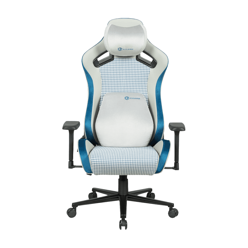 RXGAMER RX-2173 Výškovo nastaviteľné polohovateľné látkové herné kreslo