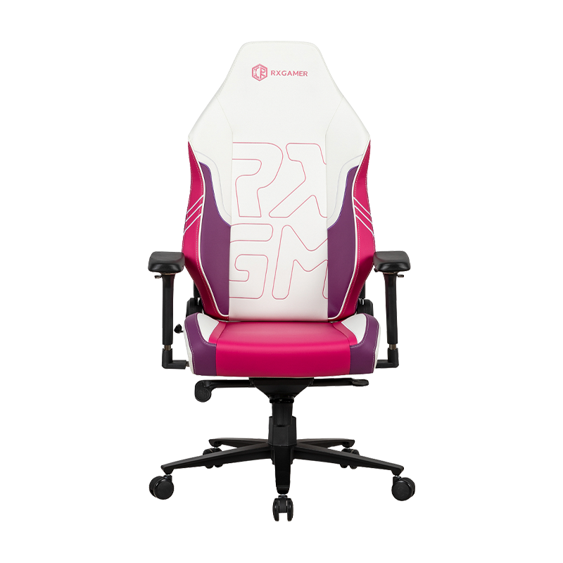 RXGAMER RX-2108R-A stlmené koleso bedrové dvojité nastaviteľné ergonomické otočné počítačové herné kreslo