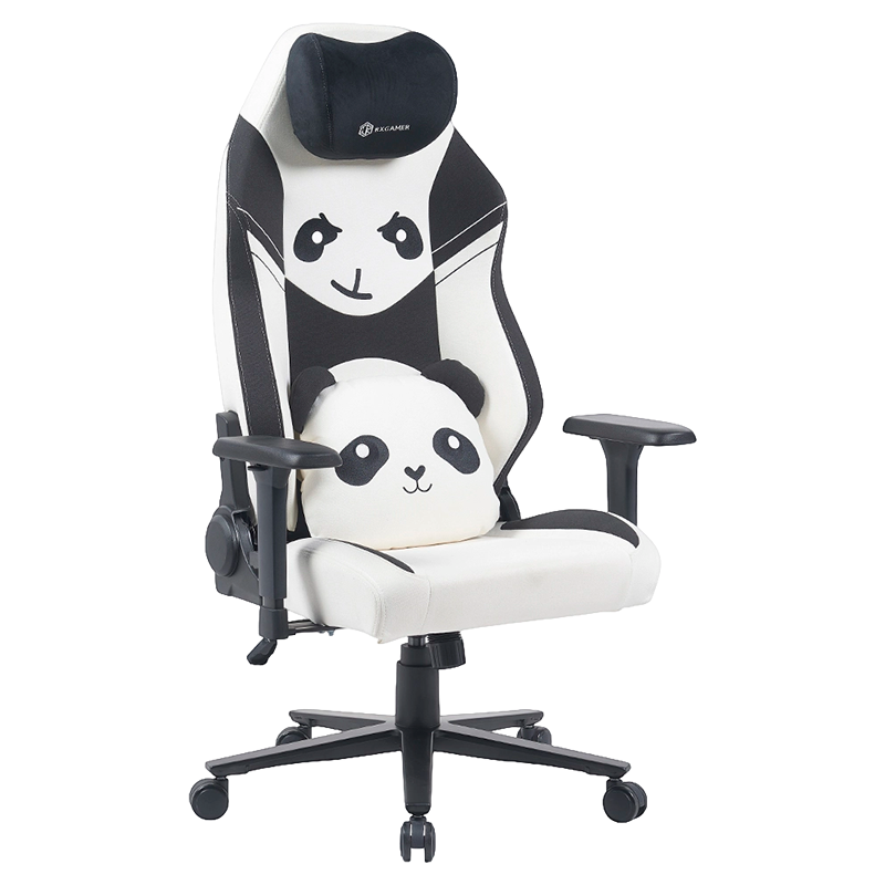 RXGAMER RX-2182 panda Módna herná stolička ergonomická počítačová herná stolička