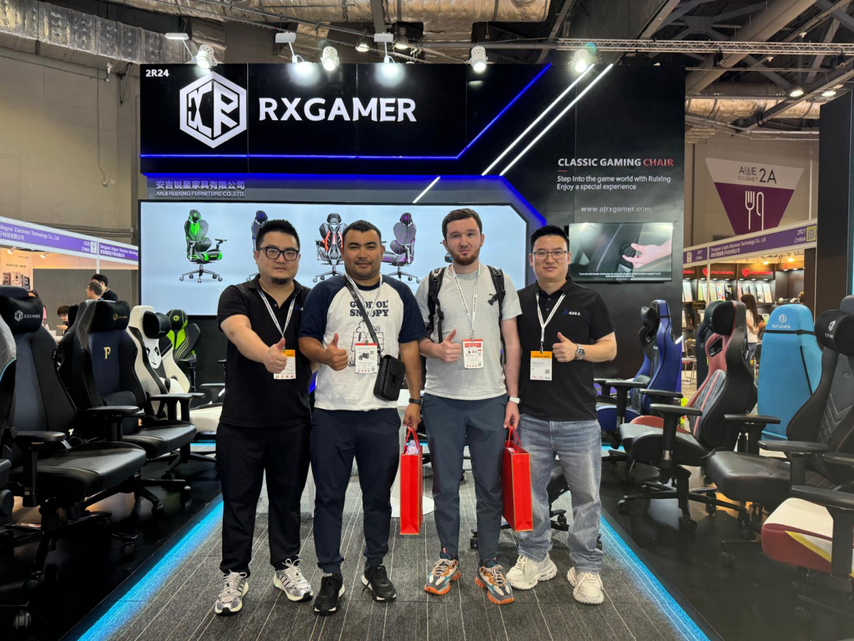 Anji Ruixing Furniture Co., Ltd. žiari na veľtrhu elektroniky v Hongkongu 2025 (jeseň)