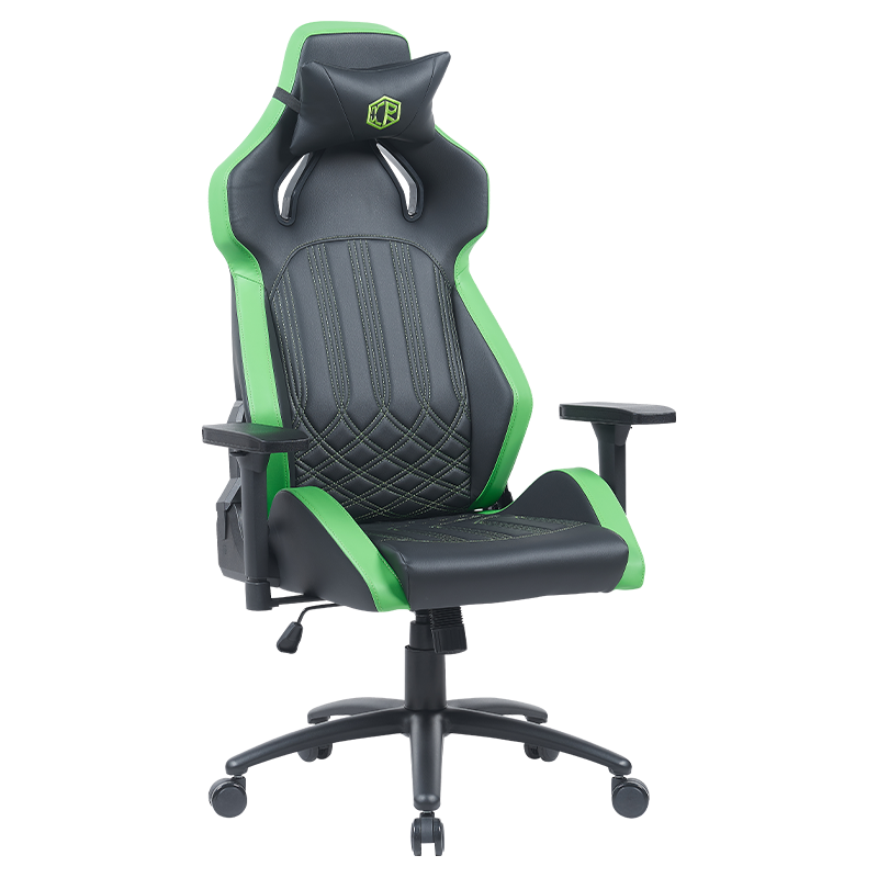 RXGAMER RX-2219 2D nastaviteľné podrúčky PU kolieska Kancelárske herné kreslo